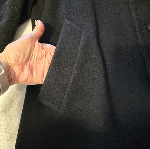 Like new Mens Alfani wool blend Trench coat. XL - Picture 7 of 12